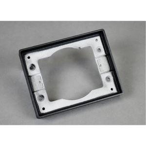 Middle Atlantic Brass Tile FL 2-GANG Ombx - 827T