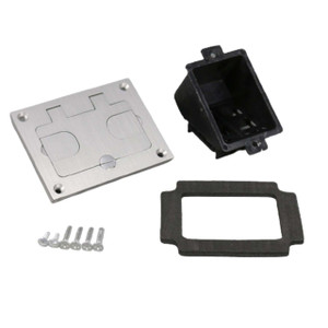 Middle Atlantic Recessed Alum Cover - 828COMTCAL