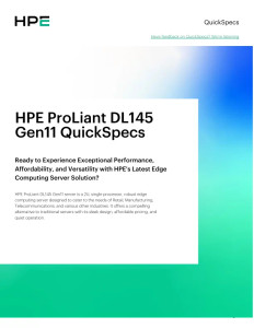 HPE DL145 GEN11 DW GPU CBL KIT - P71995-B21