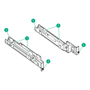 HPE DL145 GEN11 Rack Enable KIT - P72008-B21