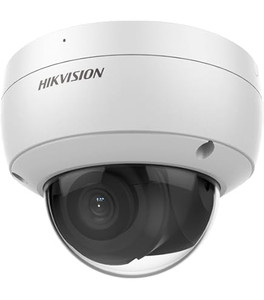 Hikvision PCI-LB15F2SL 5MP AI security camera lens and IR detail close-up