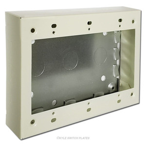 Middle Atlantic Deep BOX 3-GANG - 880CS3-1