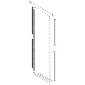 Vertiv Brush Grommet Rail KIT 84IN X 30 in - BGRK-84-30