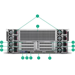 HPE DL380A GEN12 NS204I-U Front Cage KIT - P75284-B21