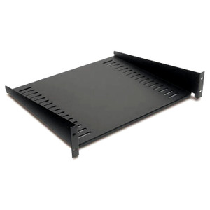 APC by Schneider Electric Schneider Electric - Fixed Shelf 50LBS/22.7KG Black - AR8105BLK - 2U Rack Unit -