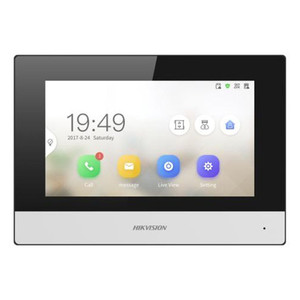 Hikvision DS-KH6320Y-WTE2 7" Touch Screen Wi-Fi Two-Wire Indoor Station