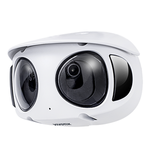 Vivotek MS9390-EHV-v2 8MP panoramic outdoor dome security camera with weather-resistant housing