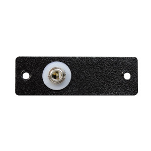 Middle Atlantic 1P 3.5MMSTEREO F/screw BK - AV7005BK