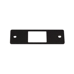 Middle Atlantic 1P Keystone Jack Plate BK - AV9008BK