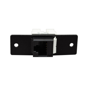 Middle Atlantic 1P Keystne CAT6 Jackplt - AV9015BK