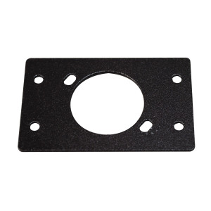 Middle Atlantic 2P XLR Panel Mount Plate - AV9016BK