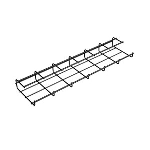 Middle Atlantic Under Desk Basket Tray Black - BASKET24-BK