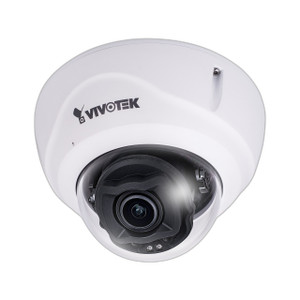 Vivotek FD9387-HTV-A 5MP Outdoor WDR Pro IR Audio Remote Focus Dome IP Camera
