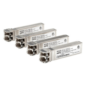 HPE MSA 16GB SFP+ Short Wave Fibre Channel 4-PACK Transceiver Bundle - P88918-B25