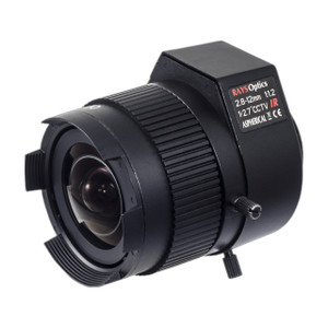 Vivotek AL-231 2.8-12mm Varifocal Lens, F1.2 Aperture, Auto-Iris, YC-34 Mount