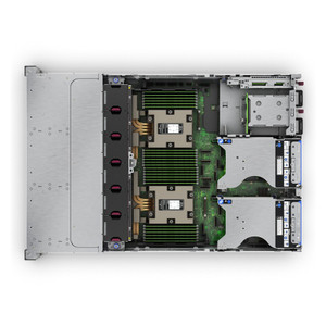 HPE Proliant DL385 G11 9115 2P 8X32GB-R 2XGPU 2X6.4TB SSD IB NDR200 4X1800W PS T - P92710-005