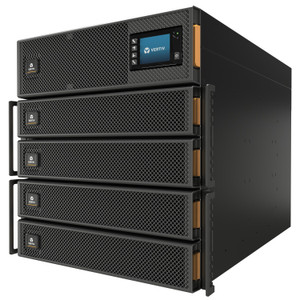 Vertiv EXS 15KVA UPS (40KVA Frame) with Internal Vrla Battery TOP FAN Venting and Is- - EXSV-15KTN