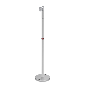 Vivotek AM-821 standing camera mount for surveillance systems, black adjustable pole