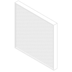 Vertiv FAN and Exhaust Filters for FFKN12 Unit - FILTER-09