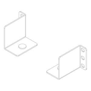 Vertiv Front Mount Support Bracket Mount