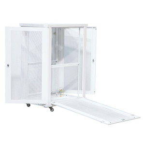 Vertiv E 13U 24IN 32IN White Mesh FR Mesh RR - GL300E-2432-W-SQM6MS