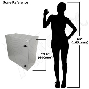 Vertiv NEMA 12K WM 19UX24X24 Gray - GL36N12-24-B-AF00