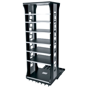Middle Atlantic C5 Woodkit 3-BAY 31 Inch Klasik Tlam Auburn Stream Plexi Door - C5K3B1KPTAS00K42