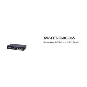 Vivotek AWFET060C065 4-Port PoE+ Switch