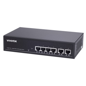 Vivotek AW-GEL-065A-060 6-Port Managed PoE Switch