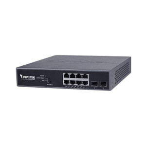 Vivotek AW-GEV-104B-130 8-Port PoE+ Smart Switch