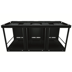 Middle Atlantic 3 BAY 31INCH H Finishing KIT Solid Doors Tlam Finish Auburn - C5K3B1SSTAS0001A