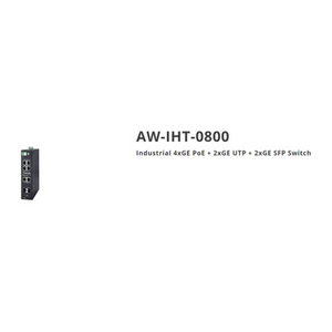 Vivotek AW-IHT-0800 Industrial 4-Port PoE++ Switch