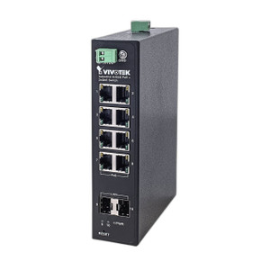 Vivotek AW-IHT-1000 Industrial 8-Port PoE+ Switch