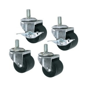 Middle Atlantic SET OF 4 CASTERS(2 Lock & 2 Non-lock)
