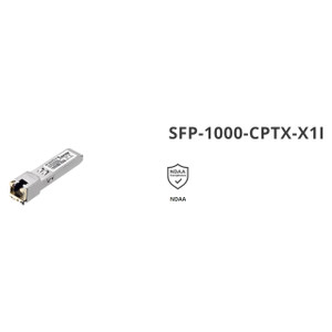 Vivotek SFP-1000-CPTX-X1I - Vivotek SFP1000CPTX X1I Industrial Gigabit SFP Converter