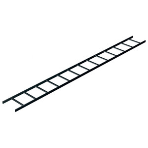 Middle Atlantic Cable Ladder Runway 24in. W X 6ft. L Steel Black Powder Coat finish 1 - CLB-6-W24