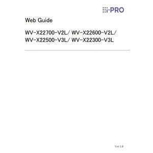 i-PRO WV-X22700-V2L - i-PRO WV-X22700-V2L 12MP 4K AI Indoor Dome Camera