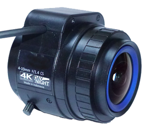 Hanwha SLA-T-M410DN 12MP DC-Iris Varifocal Lens for surveillance cameras