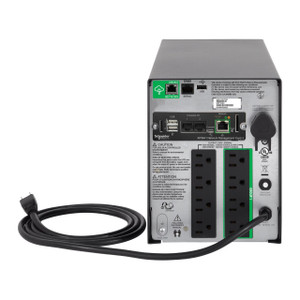 APC Smart-ups Line Interactive 1500VA Tower 120V 8X NEMA 5-15R Outlets SMA - SMT