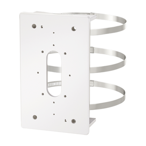 i-PRO WV-QPL500-W white pole mounting bracket for security cameras