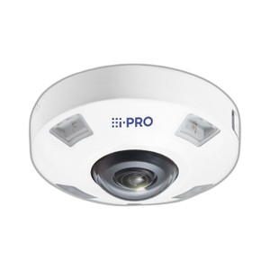 i-PRO WV-S4576LMA 12MP AI IR Fisheye Dome Outdoor Security IP Camera