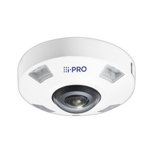 i-PRO WV-S4576LMA 12MP AI IR Fisheye Dome Outdoor Security IP Camera