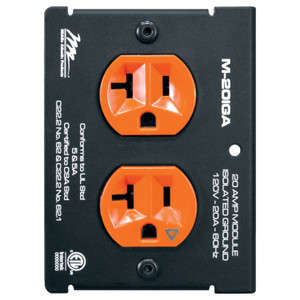 Middle Atlantic 20 A 125V Receptacle Gray - DR20A-G