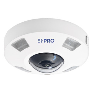 i-PRO WV-S4556LA 5MP AI IR Fisheye Dome Outdoor Camera