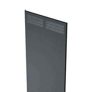 Middle Atlantic Vented Rear Door, 44 RU DRK Racks,Steel Construction, Black Finish, TOP AND Bott
