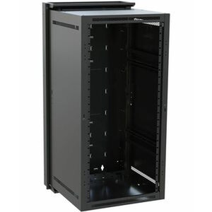Middle Atlantic 24 Space (42in. ) Sectional Wallrack Fits 24in. Deep Equipment Black Finish ***Drop Ship Only***