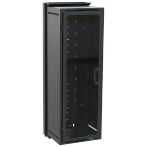 Middle Atlantic Wall Rack - Steel - Black - Tool-free Quick-mount System FOR Easy - DWR-35-22PD