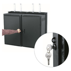 Middle Atlantic Latch Minimum Clearance Dwr/sr Series Patented Optional Latch Allows - DWRSR-ZL