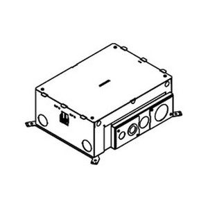 Middle Atlantic 10-GANG Floor BOX Steel