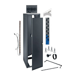 Middle Atlantic 40 Space (70in. ) 25in. Deep Stand Alone Rack Configured for AV ***Drop Ship Only***